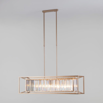 Купить Люстра на штанге Bogate's 299/6 шампань Strotkis