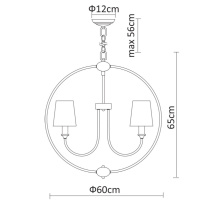 Цена на Подвесная люстра ARTE Lamp A9022SP-5CC