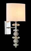Цена на Бра Crystal Lux ARMANDO AP1.2 CHROME