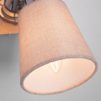 Купить Бра Eurosvet 20080/2 хром/бежевый