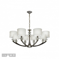Подвесная люстра iLamp 85175/8 CR Фото Подвесная люстра iLamp 85175/8 CR