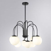 Цена на Люстра на штанге ARTE Lamp A1675LM-8BK