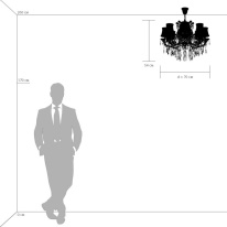 Купить с доставкой по Москве и России Подвесная люстра Lightstar 726081