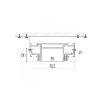 Купить Профиль для шинопроводов Novotech 135192