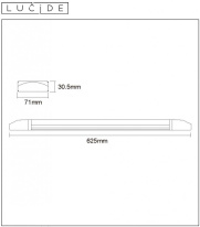 Цена на Линейный светильник LUCIDE 79195/18/61