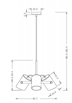 Подвесная люстра Freya FR4004PL-03BBS Купить Подвесная люстра Freya FR4004PL-03BBS