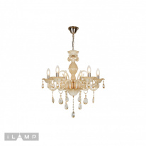 Подвесная люстра iLamp 81072-6 WH в интернет магазине Гет Лайт