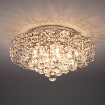 Накладная люстра Eurosvet 16017/9 хром Strotskis в интернет магазине Гет Лайт