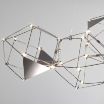 Цена на Подвесная люстра Eurosvet 90368/5 черный жемчуг