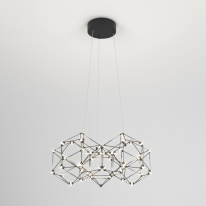 Фото Подвесная люстра Eurosvet 90169/5 черный жемчуг