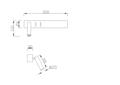 Бра Maytoni Technical C031WL-L8B3K Купить Бра Maytoni Technical C031WL-L8B3K