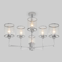 Фото Люстра на штанге Eurosvet 60144/6 хром