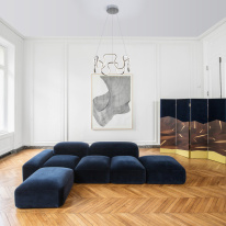 Подвесная люстра Eurosvet 90171/2 хром в интернет магазине Гет Лайт