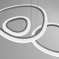 Цена на Подвесная люстра Eurosvet 90230/3 серебро