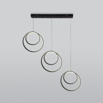 Фото Каскадная люстра Eurosvet 90308/3 черный