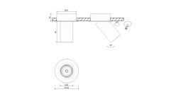 Купить База встраиваемая SWG pro MINI-VL-M7-WH