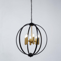 Подвесная люстра ARTE Lamp A7013SP-6BK в интернет магазине Гет Лайт