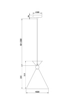 Цена на Подвесной светильник Freya FR5392PL-01GR