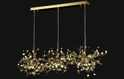 Цена на Подвесная люстра Crystal Lux GARDEN SP3х3 L1200 GOLD