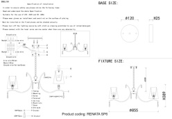 Подвесная люстра Crystal Lux RENATA SP6 GOLD в интернет магазине Гет Лайт