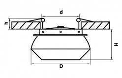 Купить Встраиваемый светильник Lightstar 051309