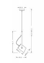 Купить Подвесной светильник Freya FR4004PL-01WB