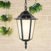 Купить Подвесной уличный светильник Elektrostandard GL 1004H черное золото