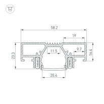 Купить Профиль Arlight 042948