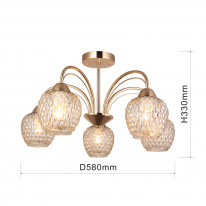 Купить Люстра на штанге F-Promo 2541-5U