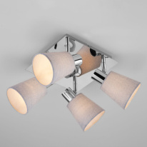 Спот Eurosvet 20080/4 хром/голубой в интернет магазине Гет Лайт