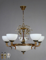 Купить Подвесная люстра AMBIENTE by BRIZZI 02155/5 PB