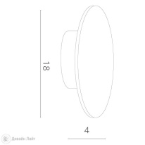 Купить Светильник настенный ARTE Lamp A1510AP-1WH