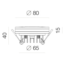 Влагозащищенный светильник LeDron LIP0906-5W-Y3000K в интернет магазине Гет Лайт