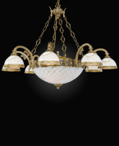 Фото Подвесная люстра Reccagni Angelo L 7002/8+3