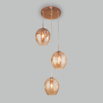 Цена на Подвесной светильник Eurosvet 50195/3 золото