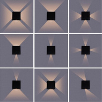 Цена на Светильник настенный ARTE Lamp A1445AL-4BK