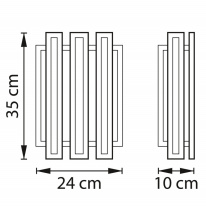 Бра Lightstar 712624 Цена на Бра Lightstar 712624