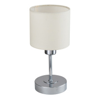 Настольная лампа Escada 1109/1 Chrome/Beige Цена на Настольная лампа Escada 1109/1 Chrome/Beige