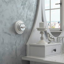 Купить Выключатель Werkel W5812054/ Переключатель одноклавишный Vintage (сер