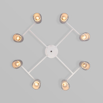 Купить Люстра на штанге Eurosvet 70115/8 белый