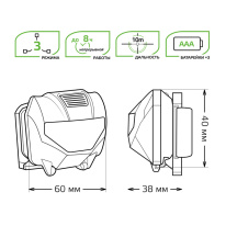 Цена на Фонарь Gauss GF306