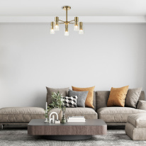 Люстра на штанге Escada 2120/5P Gold в интернет магазине Гет Лайт