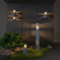 Цена на Светильник настенный Elektrostandard 1407 TECHNO серый