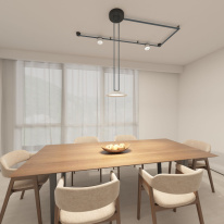 Купить Трек-система Denkirs DK55SET02-02-DB