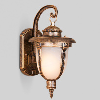 Фото Светильник настенный Elektrostandard Atlas D (GLYF-2010D) черное золото