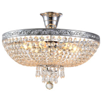 Фото Люстра на штанге Natali Kovaltseva ROCOCO 81407/6C CHROME