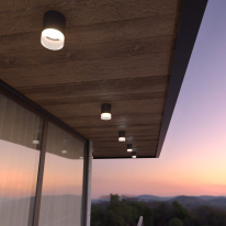 Накладной уличный светильник Elektrostandard Light LED 2107 (35140/H) черный в интернет магазине Гет Лайт