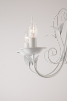 Купить Подвесная люстра Eurosvet 60050/5 глянцевый белый