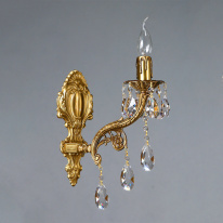 Фото Бра AMBIENTE by BRIZZI 8828/1 AB Tear Drop