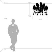 Купить с доставкой по Москве и России Подвесная люстра Lightstar 691152